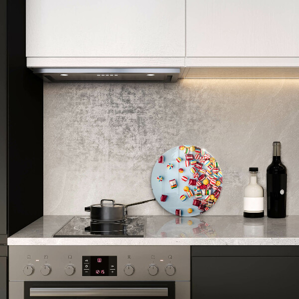 De vidrio templado Caramelos de colores