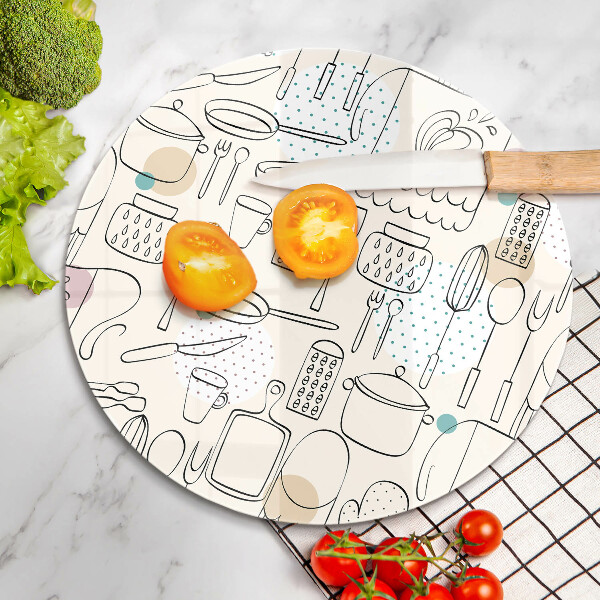 De vidrio templado Accesorios de cocina