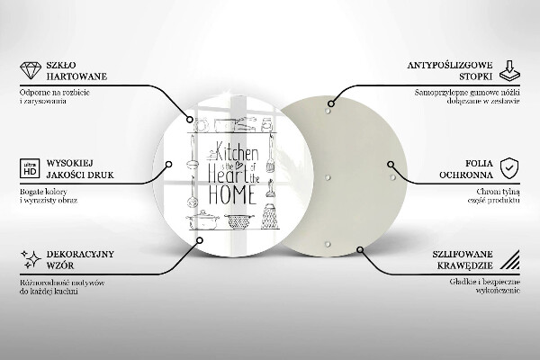 De vidrio templado Inscripción frase