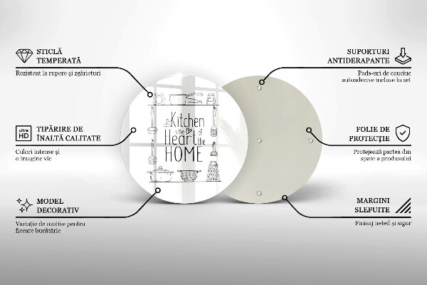 De vidrio templado Inscripción frase