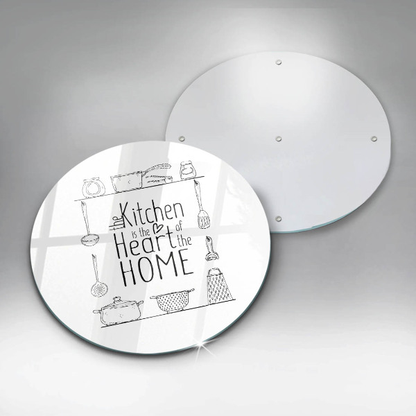 De vidrio templado Inscripción frase