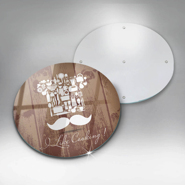 De vidrio templado I like cooking