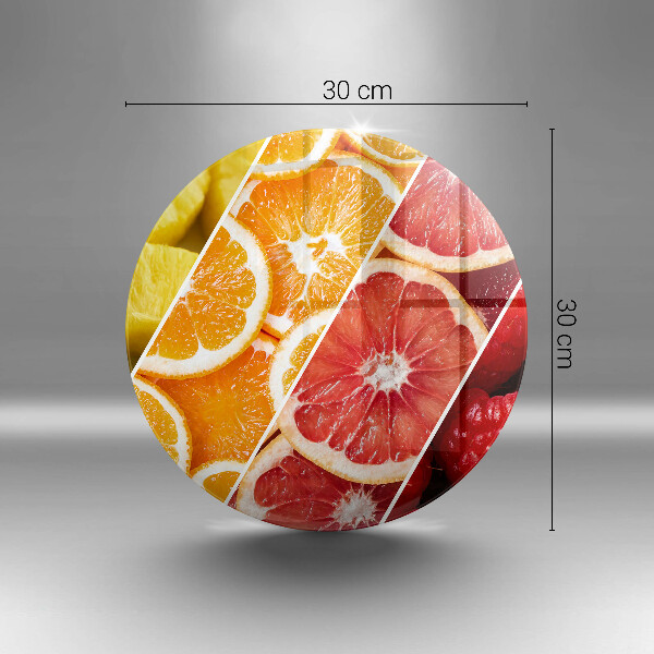 De vidrio templado Frutas coloridas