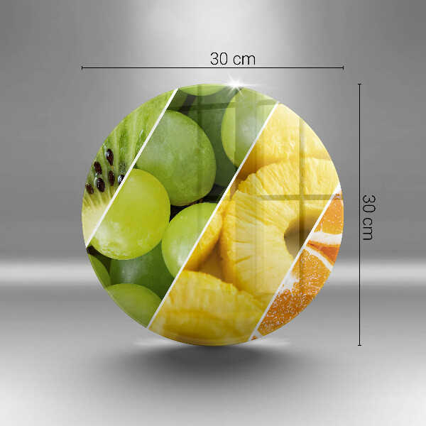 De vidrio templado Frutas coloridas