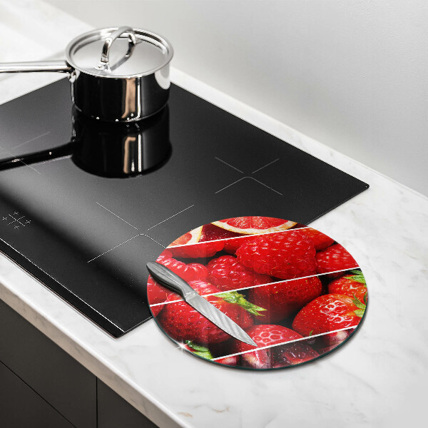 De vidrio templado Frutas coloridas