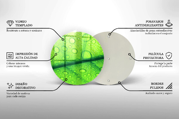 De vidrio templado Primer plano de una hoja