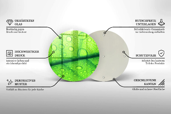 De vidrio templado Primer plano de una hoja
