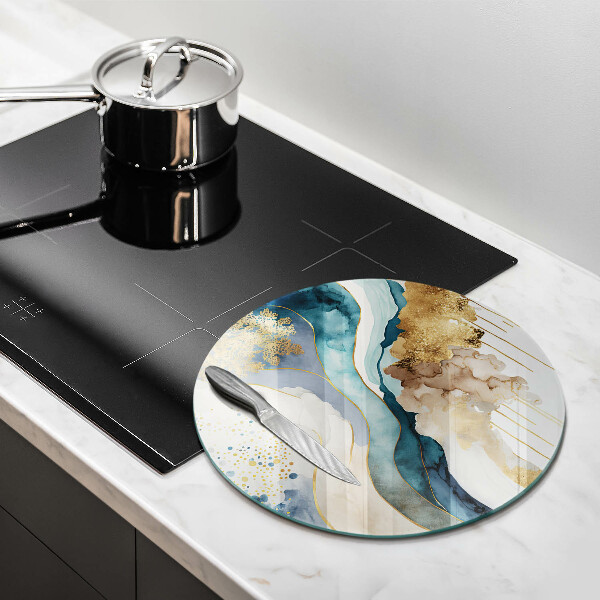 De vidrio templado Mármol colorido