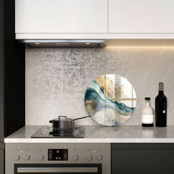 De vidrio templado Mármol colorido