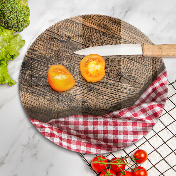 De vidrio templado Mesa de madera