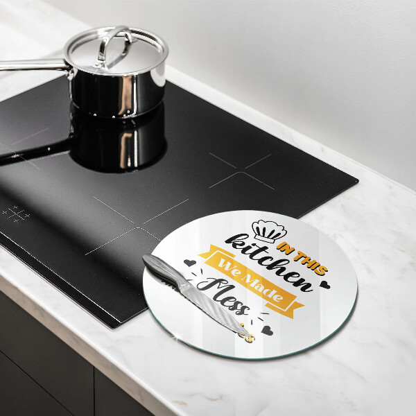 De vidrio templado En esta cocina hicimos desorden y recuerdos