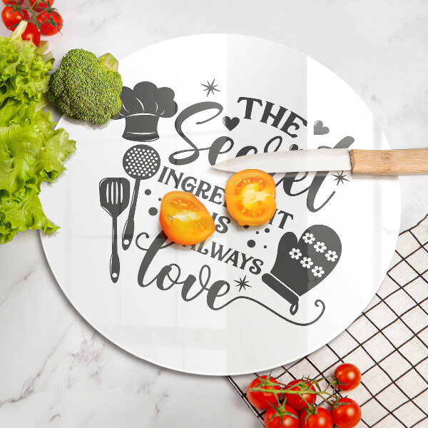 De vidrio templado Inscripción frase