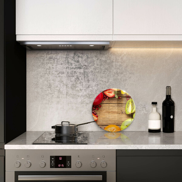 De vidrio templado Fruta fresca