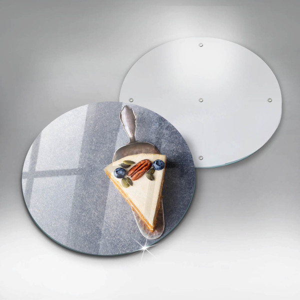 De vidrio templado Pedazo de pastel