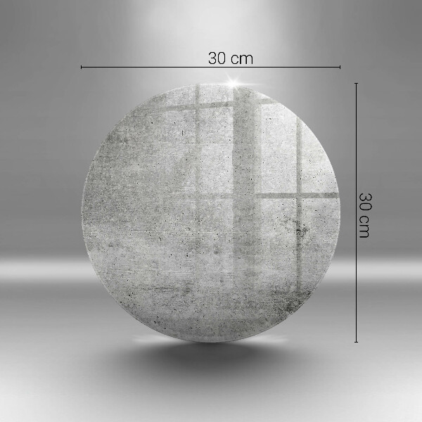 De vidrio templado Textura de hormigón