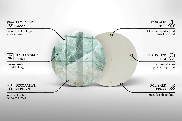 De vidrio templado Estructura de piedra
