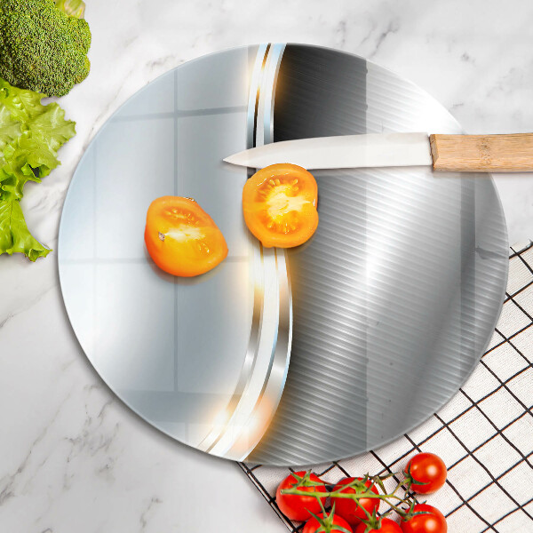 De vidrio templado Arte metálico