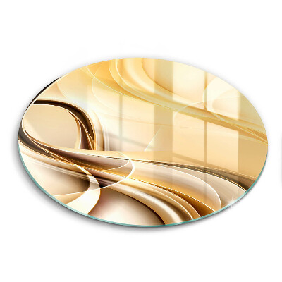 De vidrio templado Abstracción de humo