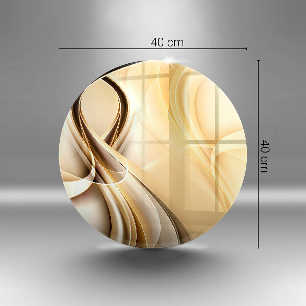 De vidrio templado Abstracción de humo