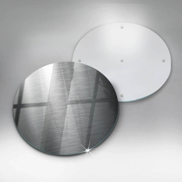 De vidrio templado Textura metálica