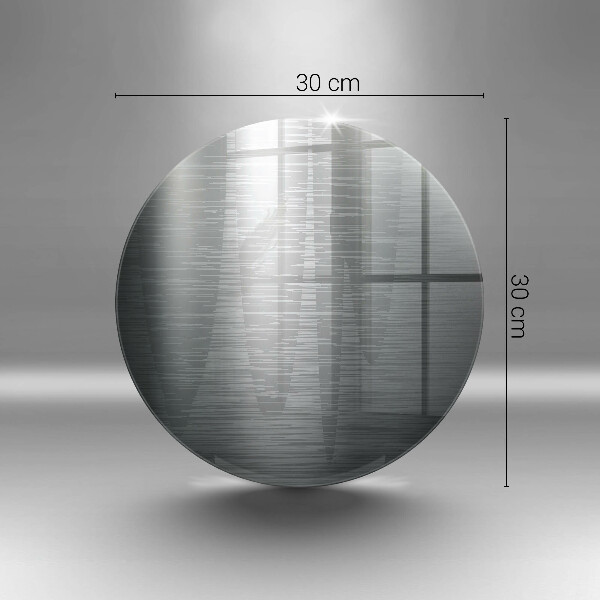 De vidrio templado Textura metálica