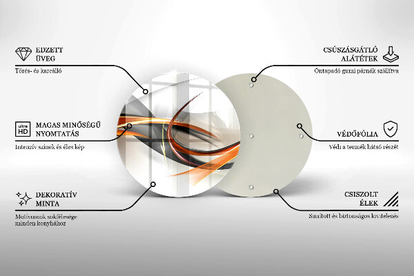 De vidrio templado Formas modernas