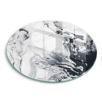 De vidrio templado Abstracción de tinta