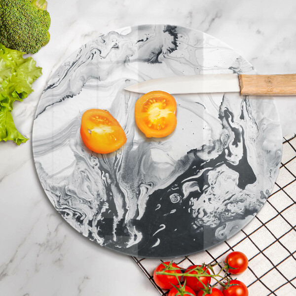 De vidrio templado Abstracción de tinta