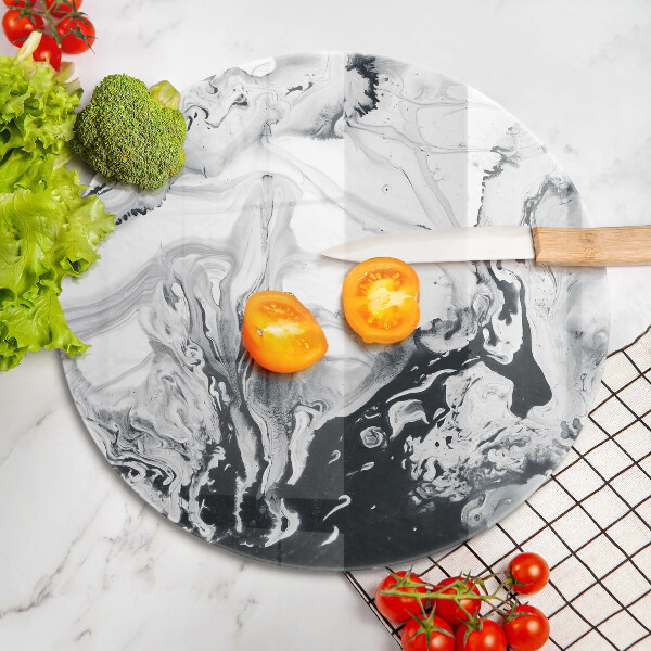 De vidrio templado Abstracción de tinta