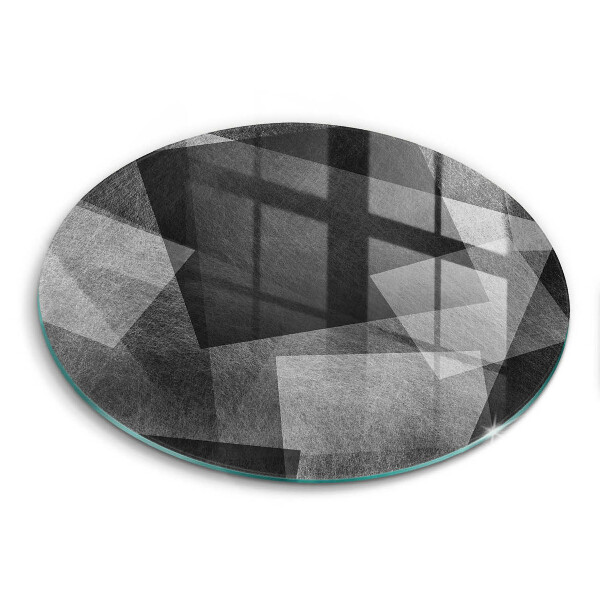 De vidrio templado Abstracción geométrica
