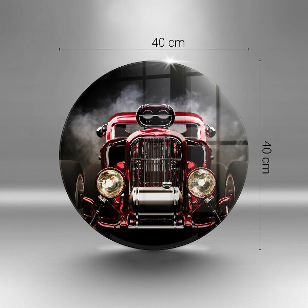 De vidrio templado Carro viejo