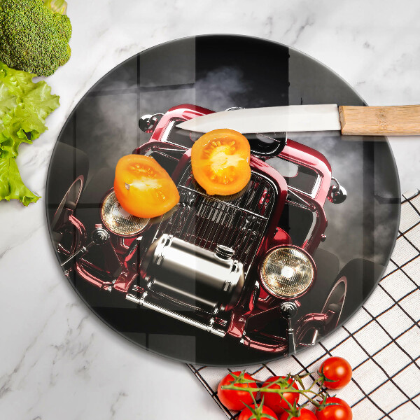 De vidrio templado Carro viejo