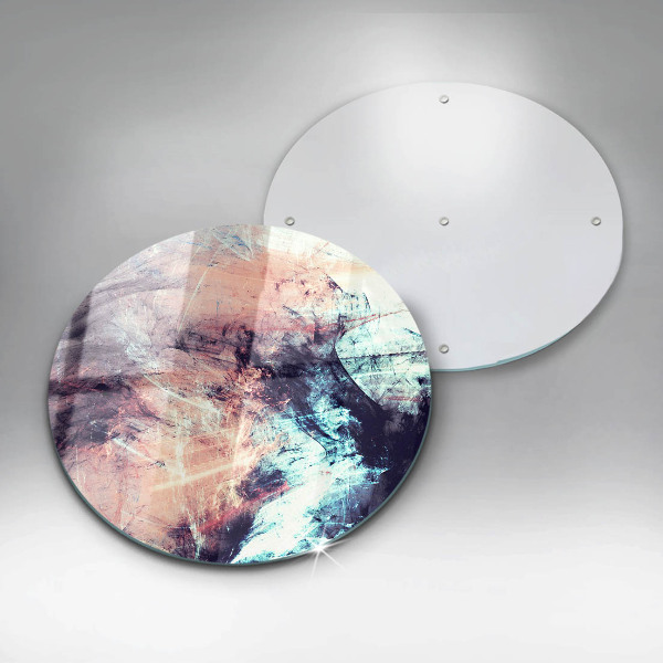 De vidrio templado Abstracción pintada