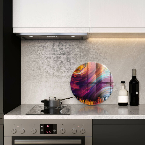 De vidrio templado Destacados coloridos