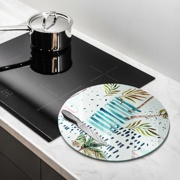 De vidrio templado Ilustraciones de vacaciones