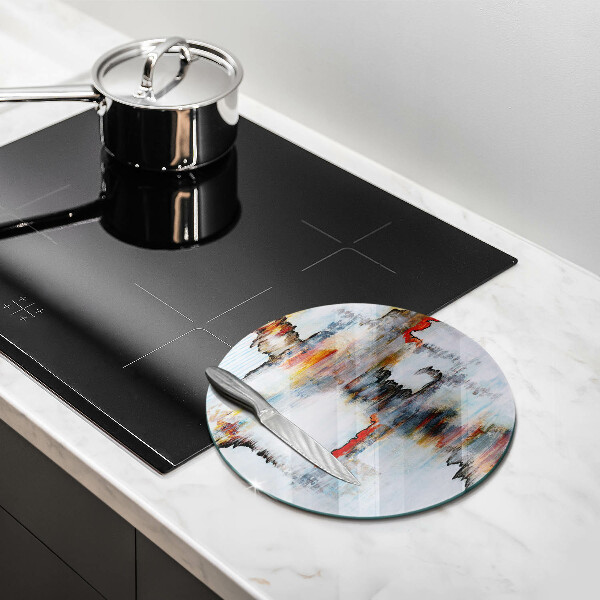 De vidrio templado Pinturas de abstraccion