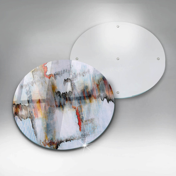 De vidrio templado Pinturas de abstraccion