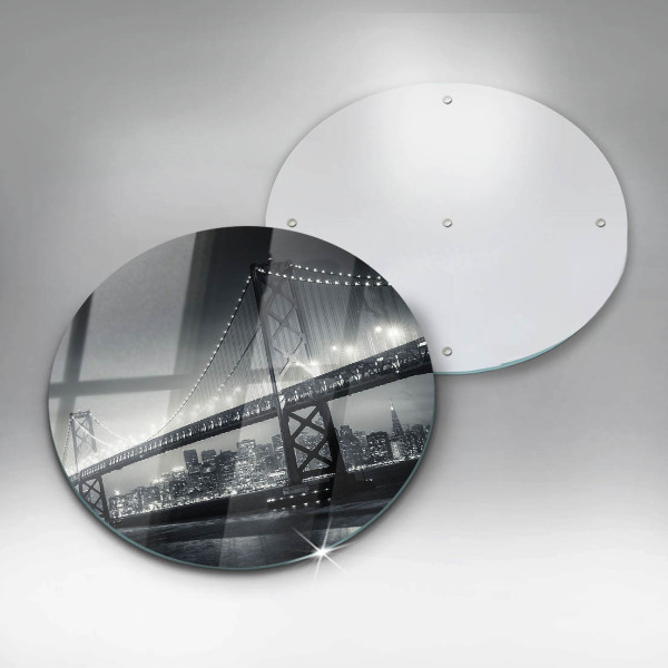 De vidrio templado Puente benjamín franklin