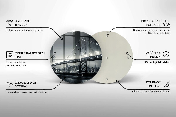 De vidrio templado Puente benjamín franklin