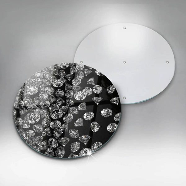 De vidrio templado Diamantes diamantes