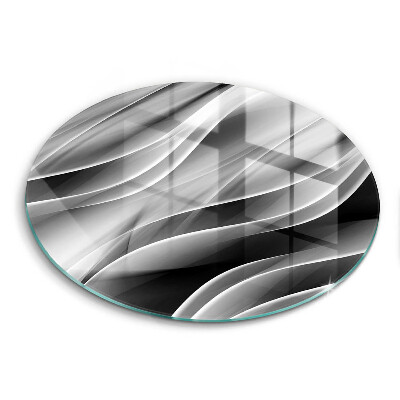 De vidrio templado Líneas abstractas de humo