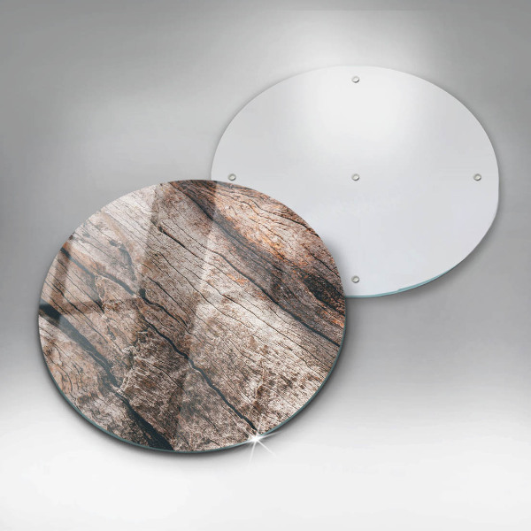 De vidrio templado Estructura de madera