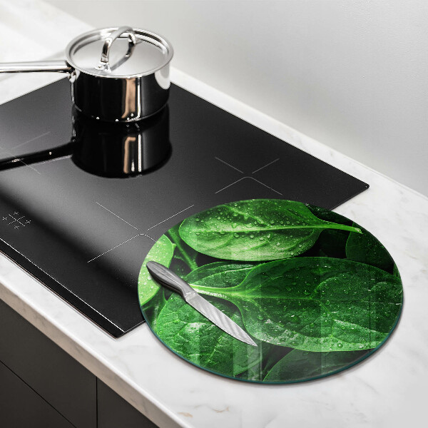 De vidrio templado Hojas de albahaca