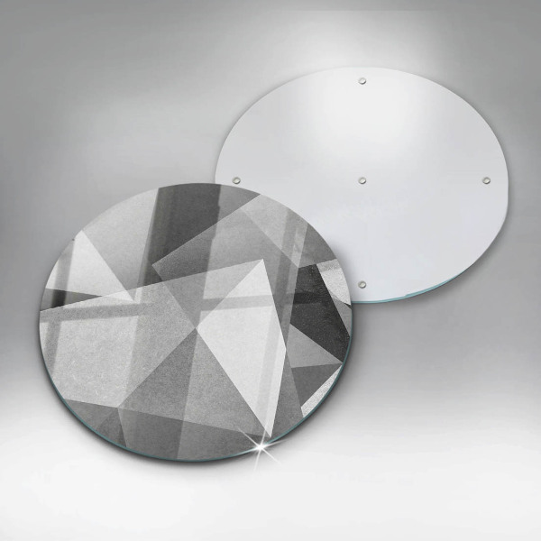 De vidrio templado Abstracción nítida concreta