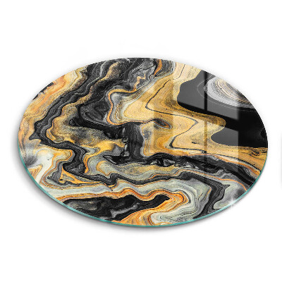 De vidrio templado Estructura abstracta