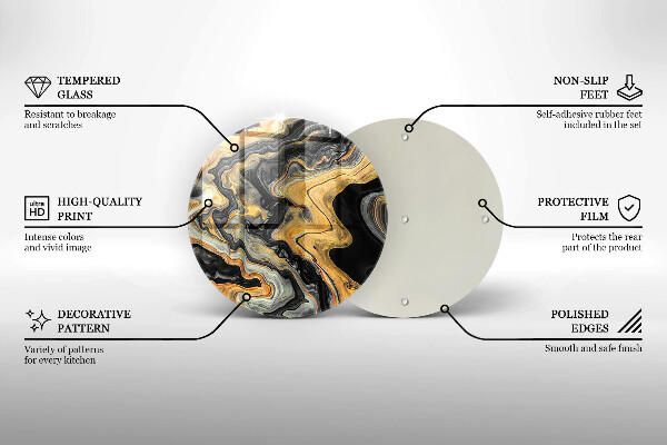 De vidrio templado Estructura abstracta