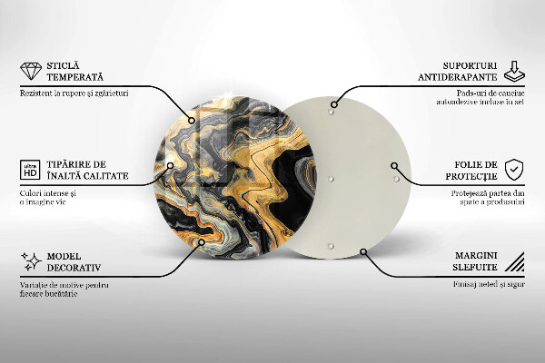 De vidrio templado Estructura abstracta