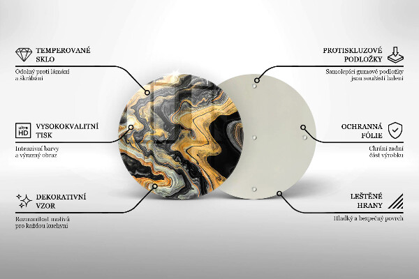 De vidrio templado Estructura abstracta