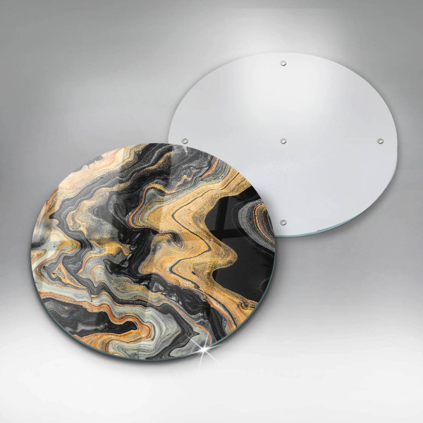 De vidrio templado Estructura abstracta