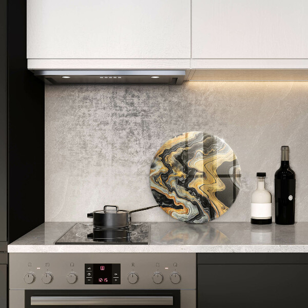 De vidrio templado Estructura abstracta